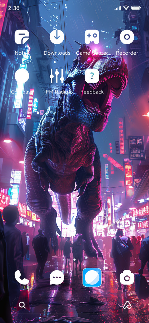 cyberdinosaur screenshot