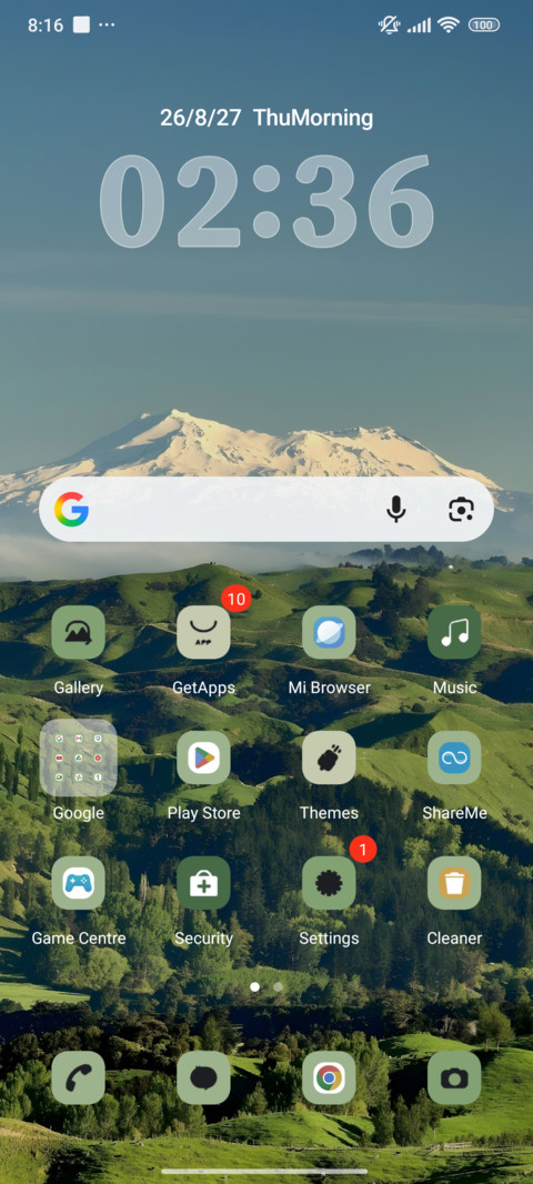 Green screenshot