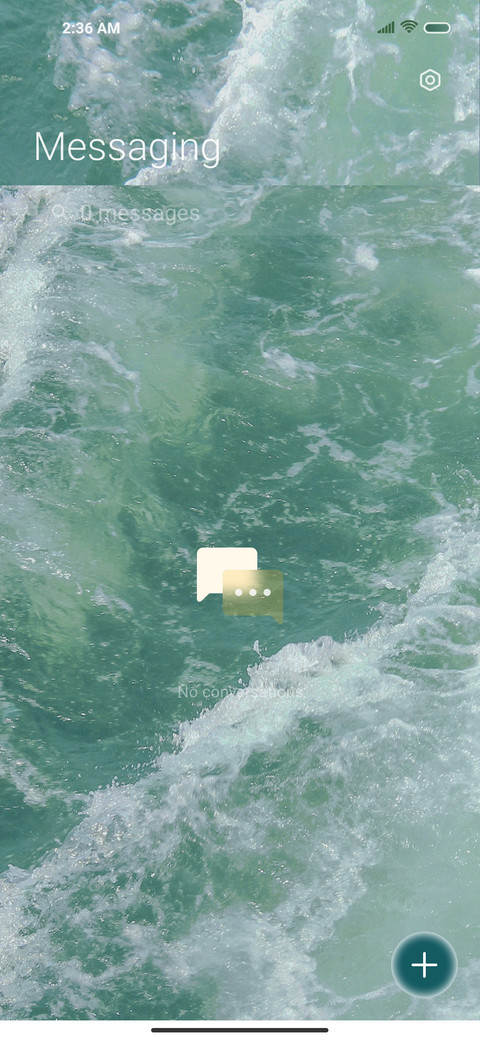 Romantic sea screenshot