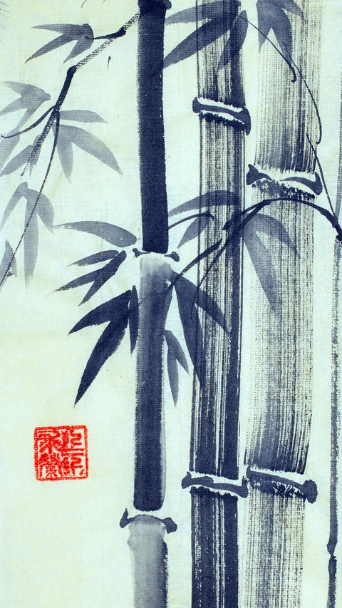 Traditional painting screenshot