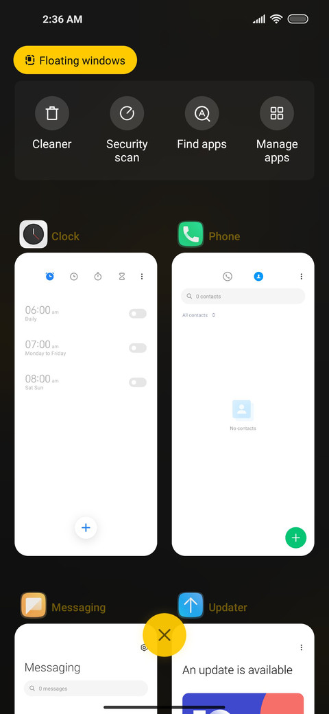 Contrast screenshot