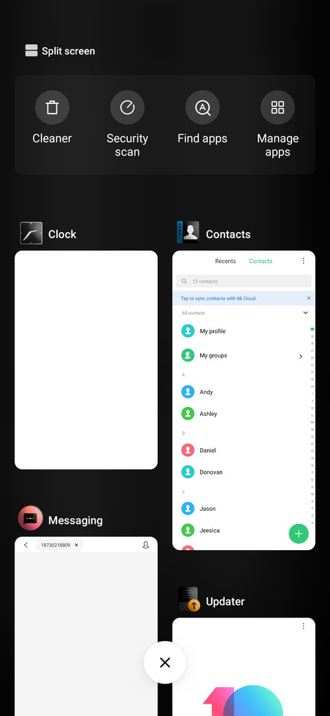 Simple X_DWM3 screenshot