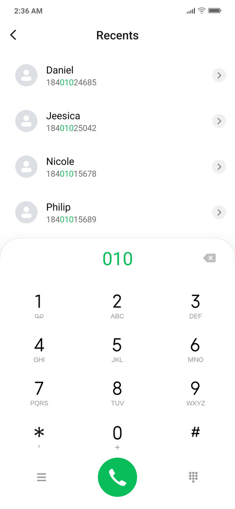 ONE UI Center Clock screenshot