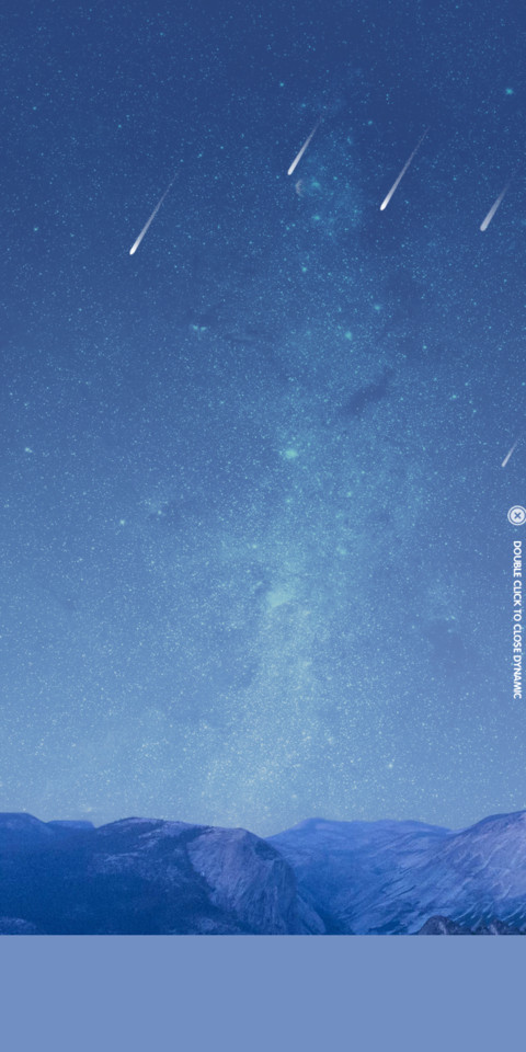 Night sky screenshot