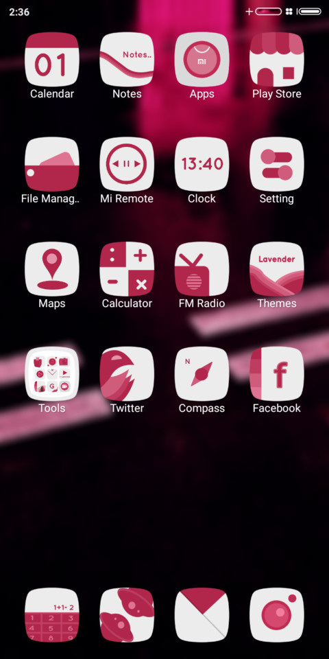 Lavender V10 screenshot