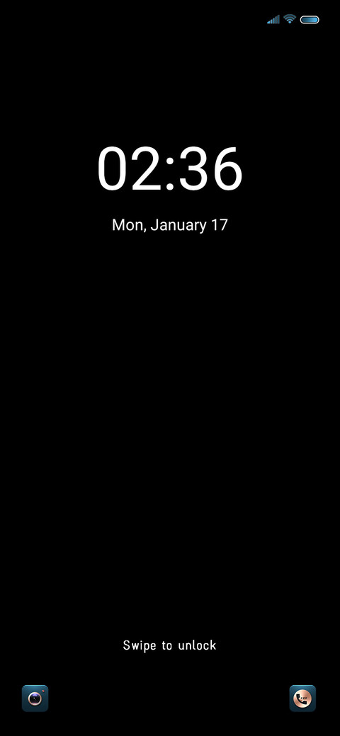 Business blue screenshot