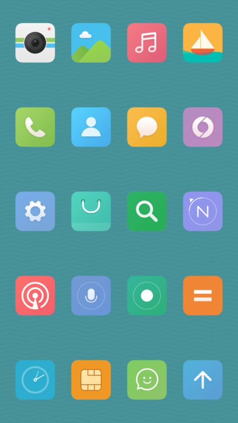 MIUI 7-Ocean Breeze screenshot