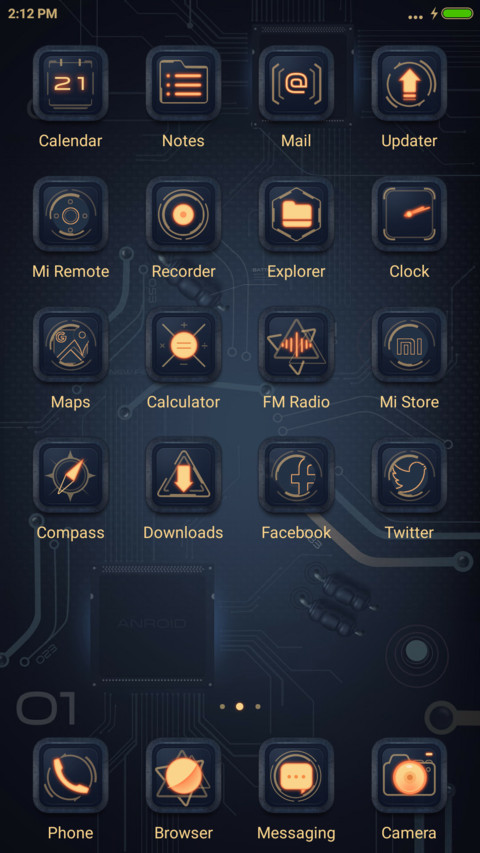 Conected screenshot