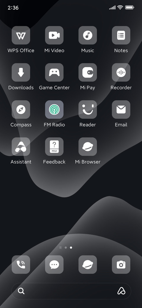 Obsidian Black screenshot