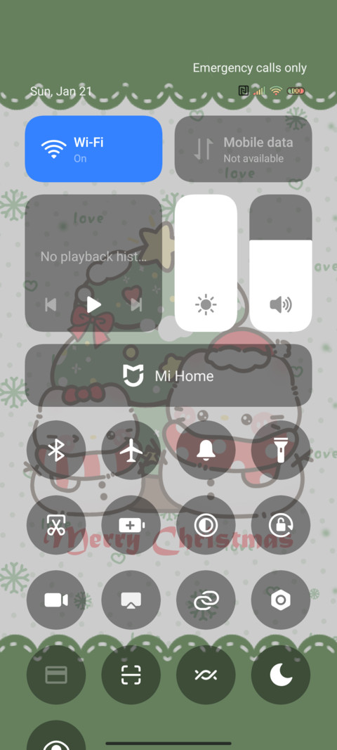 Christmas with cat screenshot
