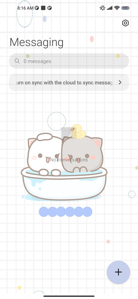 Sticker Peach cat screenshot