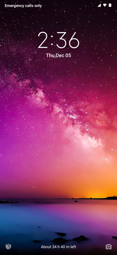 Android Q Stock V11 screenshot