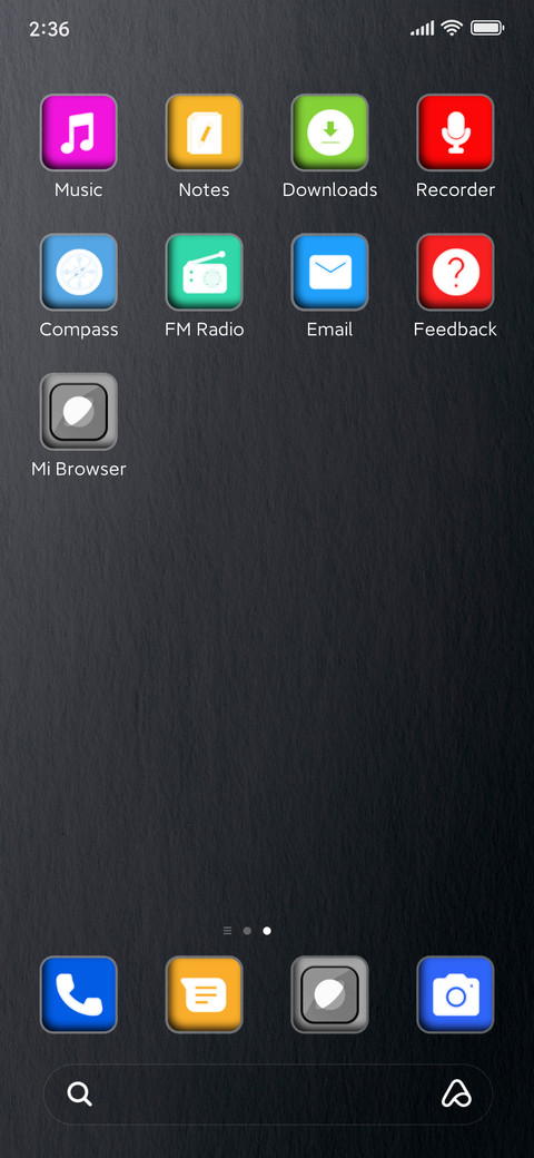 Dark v15 screenshot
