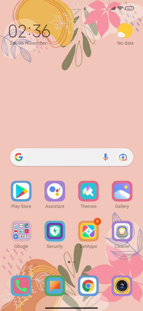Pink Autumn screenshot