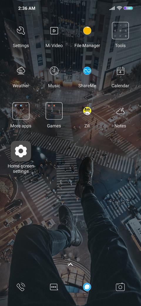 Jump down screenshot