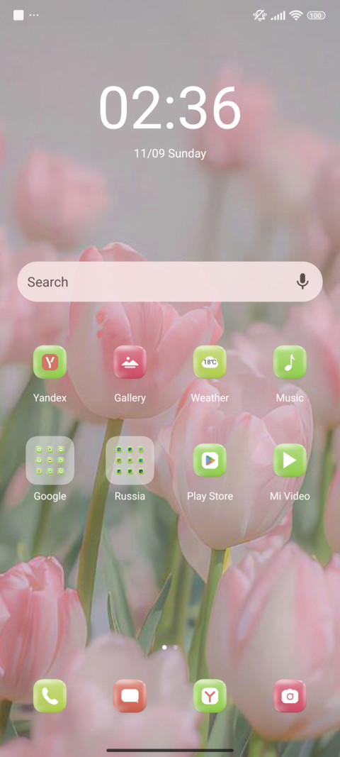 Pink screenshot
