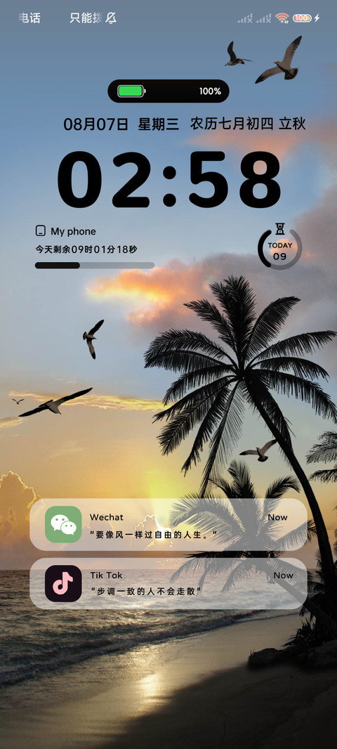 INS 落日椰林 screenshot