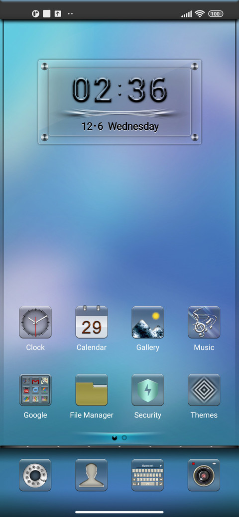 Glass screenshot