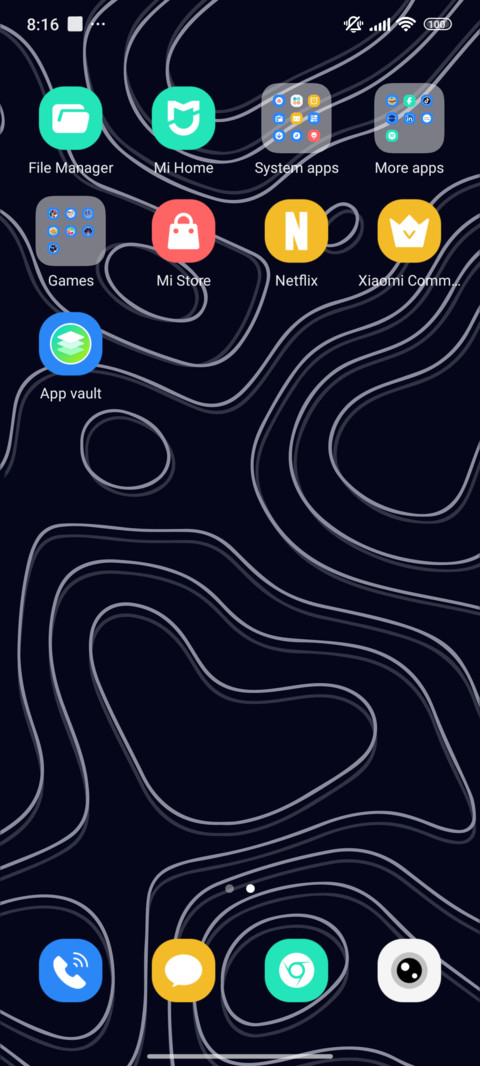 Dark Ink Curve screenshot