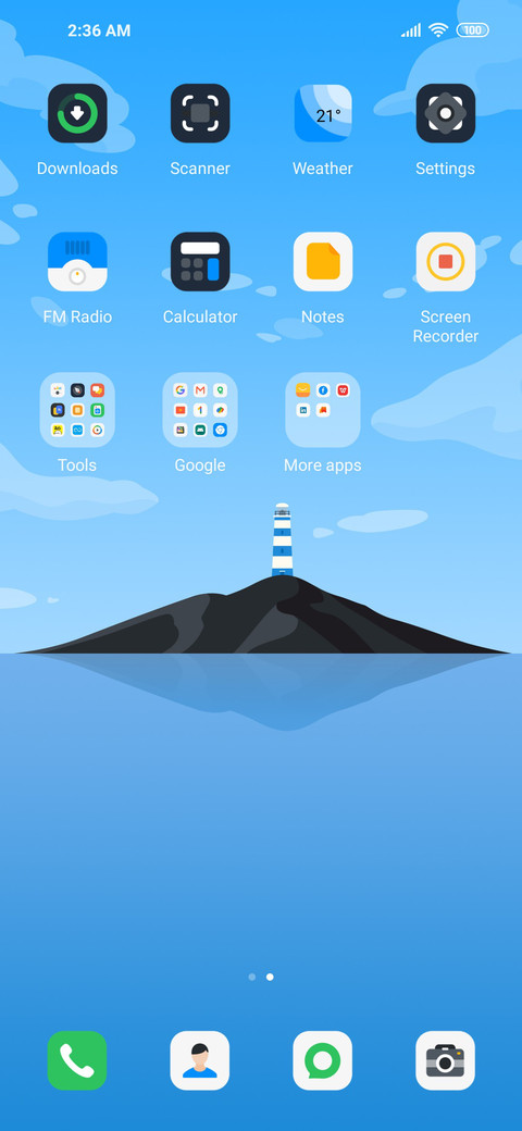 Clear Sky Sea screenshot