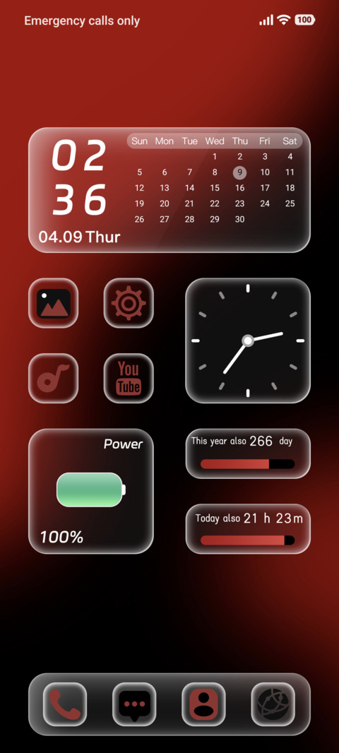 Red Black Hue screenshot