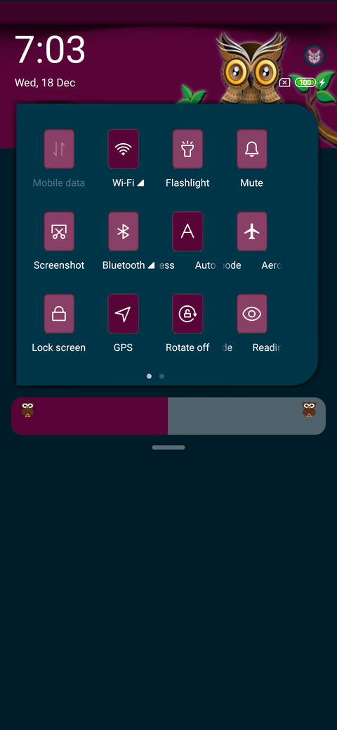 Vertical Owls V10 screenshot