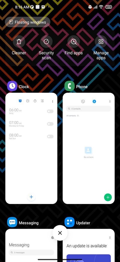 Mix One UI screenshot