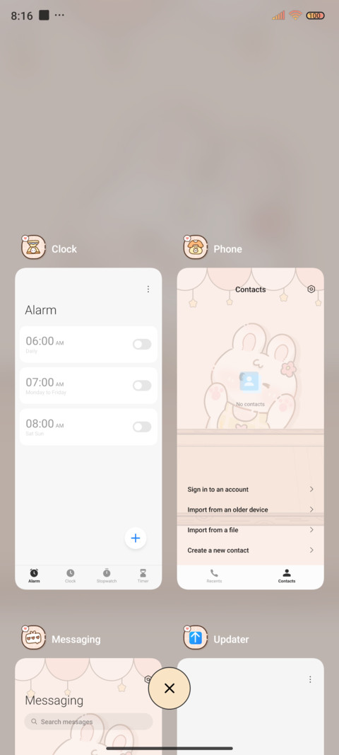Soft bear rabbit screenshot