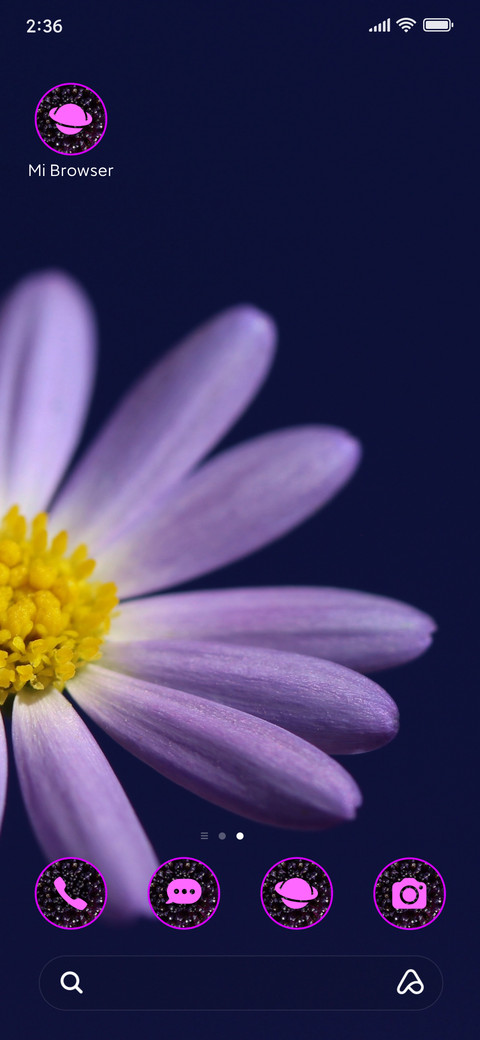 daisy violet screenshot