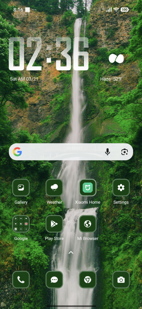 Waterfall screenshot