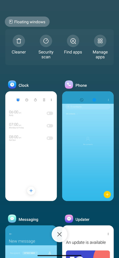 Gradient OS screenshot