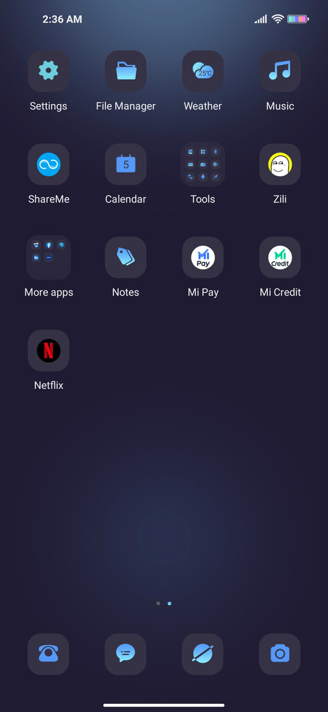 Blue [ON] screenshot