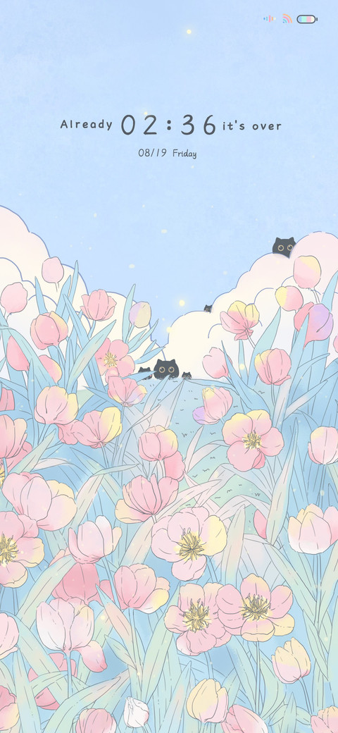 Good morning cat screenshot