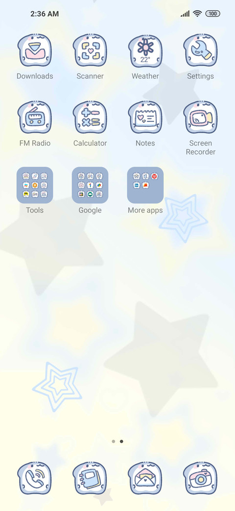 Shark Shake Clock screenshot