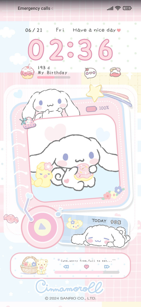 Cinnamoroll  cute screenshot