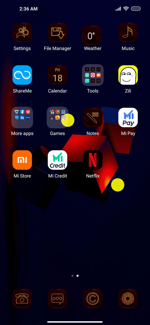 Minimal Sve screenshot