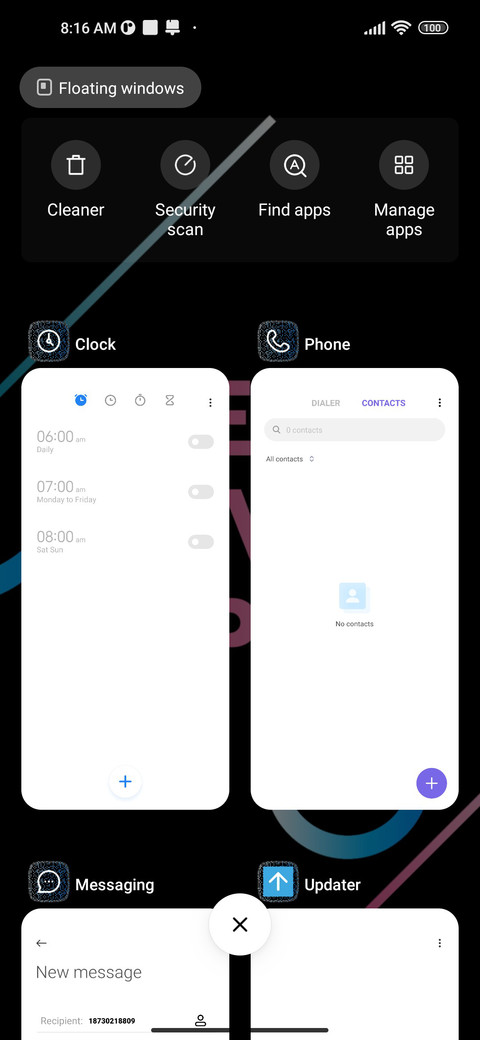 Unlock screenshot