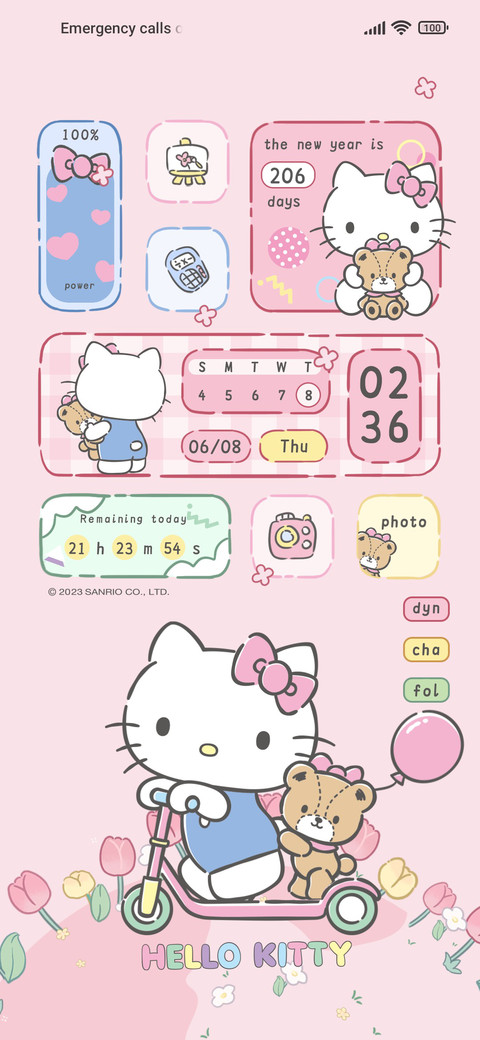 HelloKitty seasons screenshot