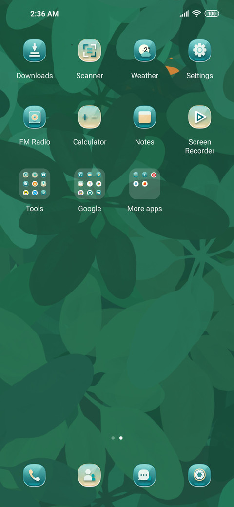Green bush screenshot
