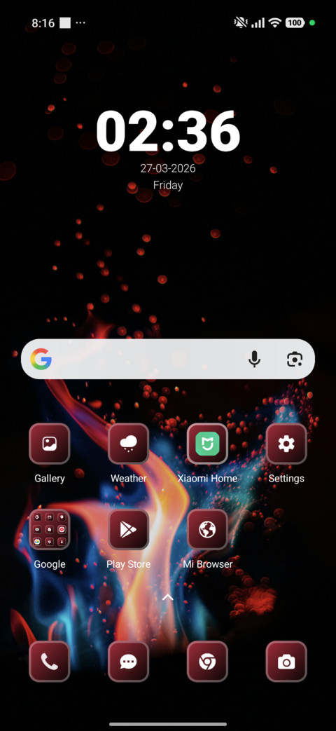 Flame screenshot
