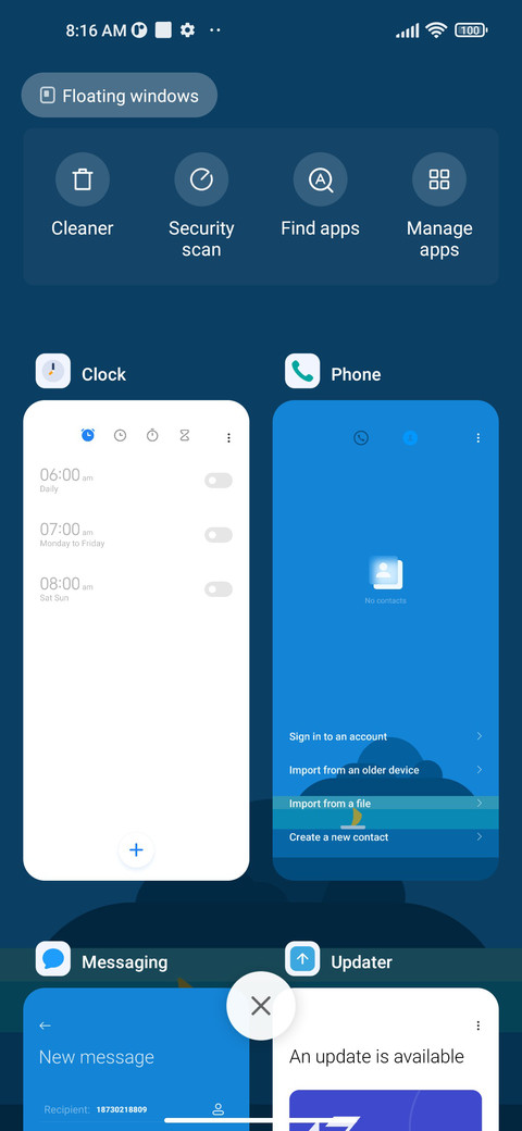 Moonboat screenshot