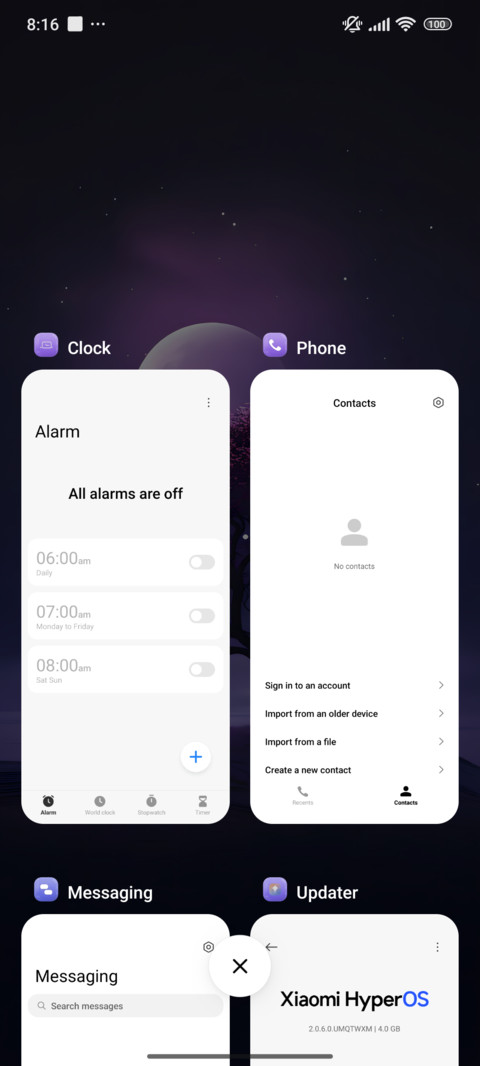 Purple Sky screenshot