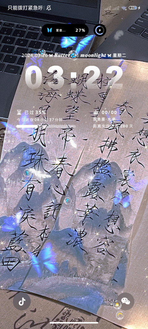 蝴蝶来信 华光流年 screenshot