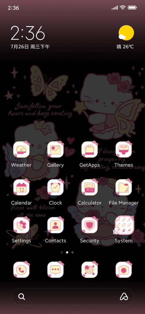 Rose Cat screenshot