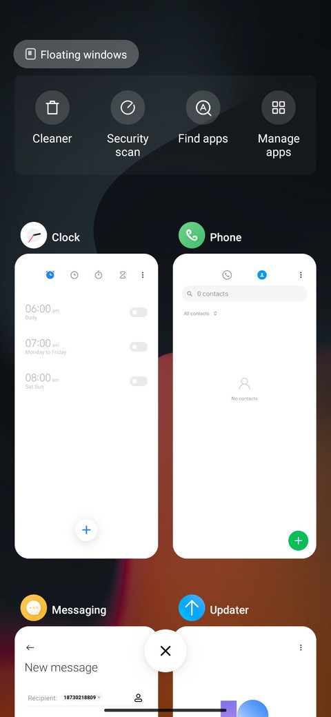 Android r11 screenshot