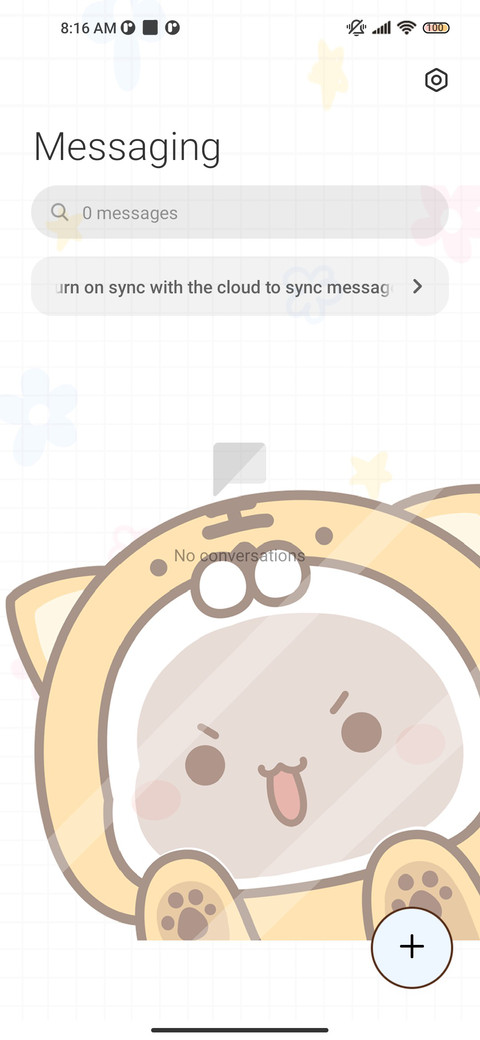 Lovely Peach Cat screenshot
