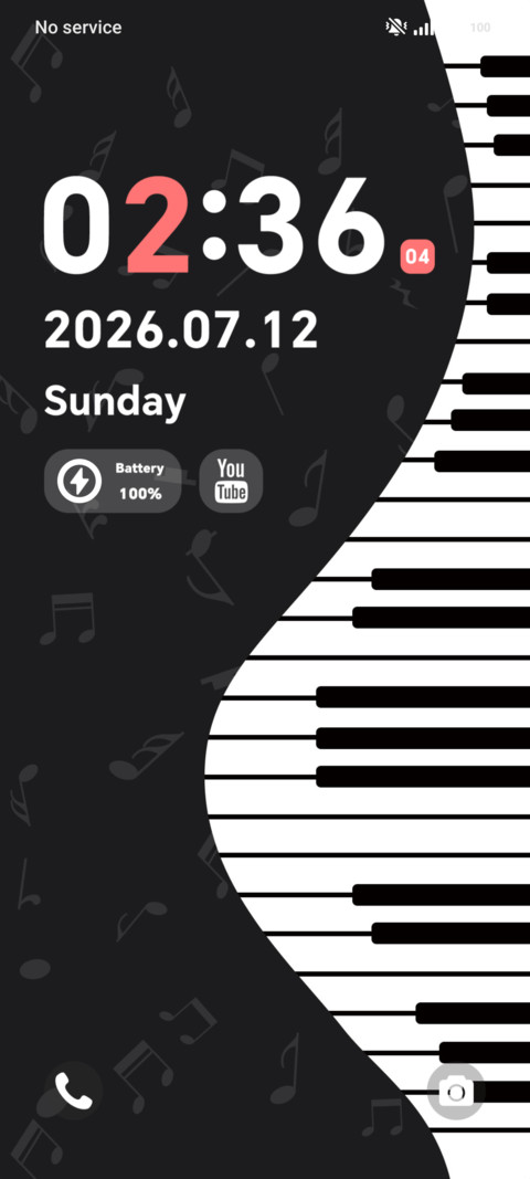 Black White Keys screenshot