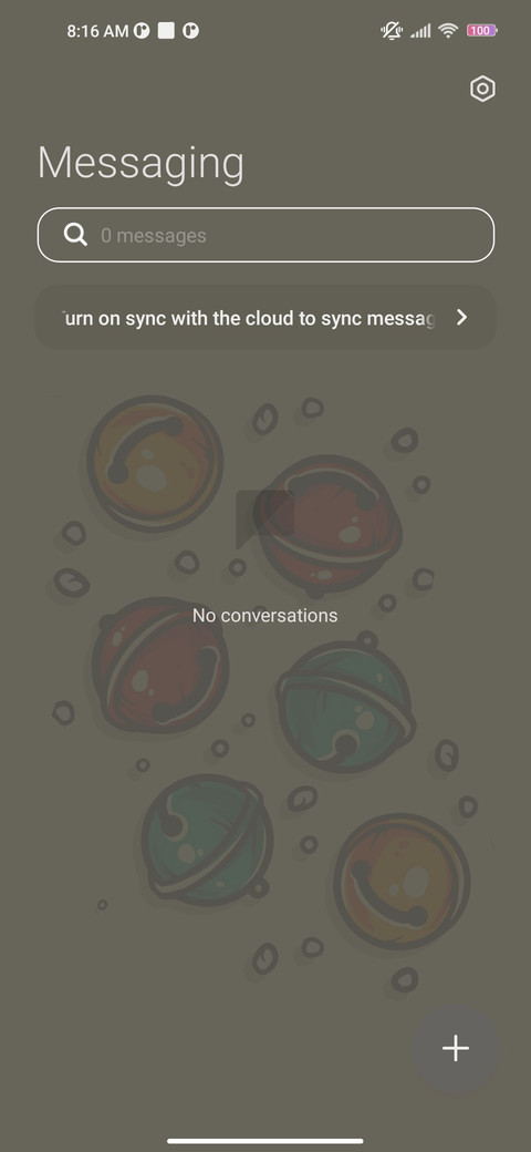 Snowflake Letter screenshot