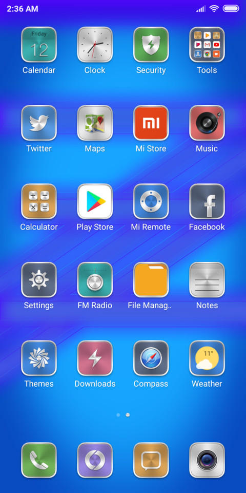 Mixture screenshot