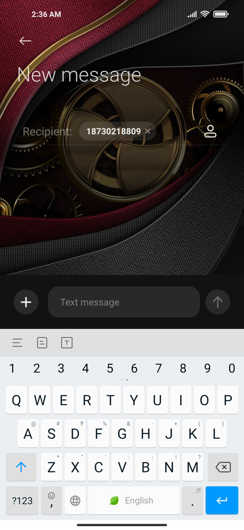 Luxury black gold screenshot